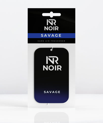 Savage Card Air Freshener - Pack of 4